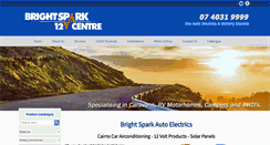 Desktop Screenshot of brightspark12v.com.au